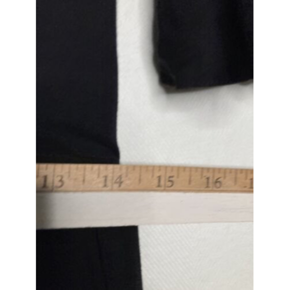 Patrizia Luca Milano Little Black  Cocktail Dress Asymmetrical Hem Size Medium - Picture 4 of 12